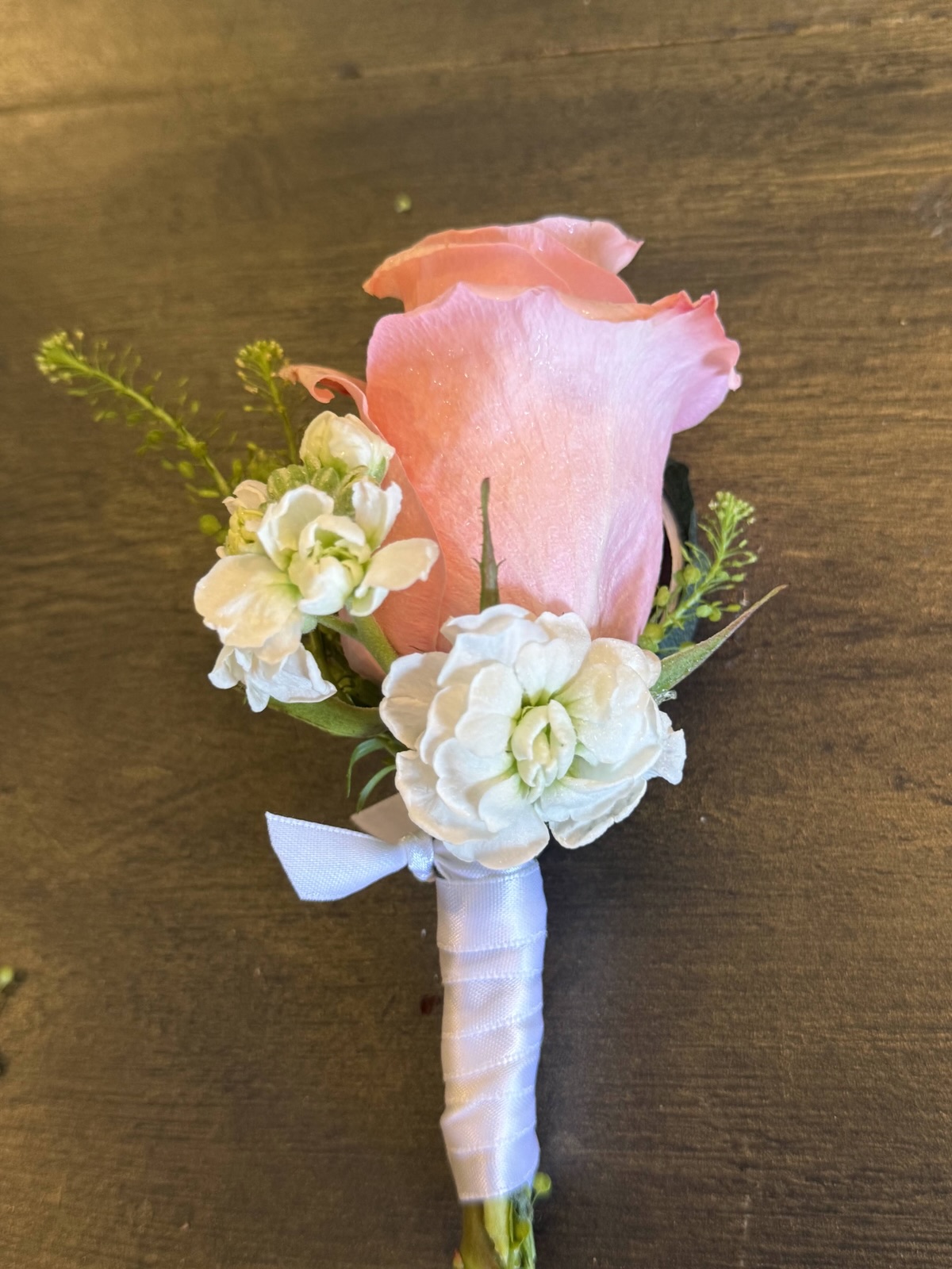 Deborah’s floral work · Boutonniere details